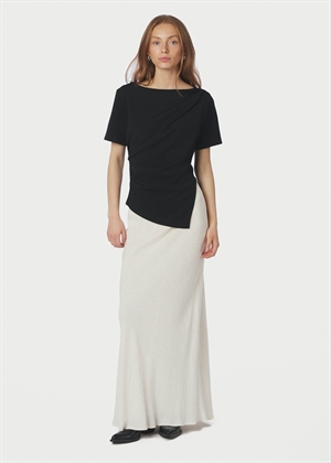 Rasmine soft bluse Sort Neo Noir 